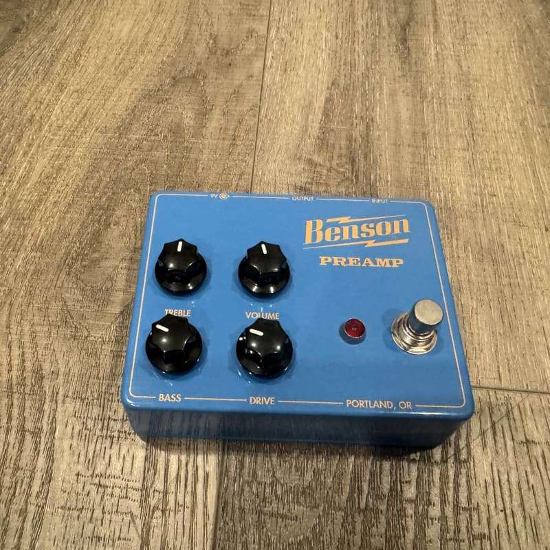 2018 - 2022 Benson Amps Preamp Pedal Various - used Benson Amps                     Guitar Effect Pedal Guitar Effect Pedal