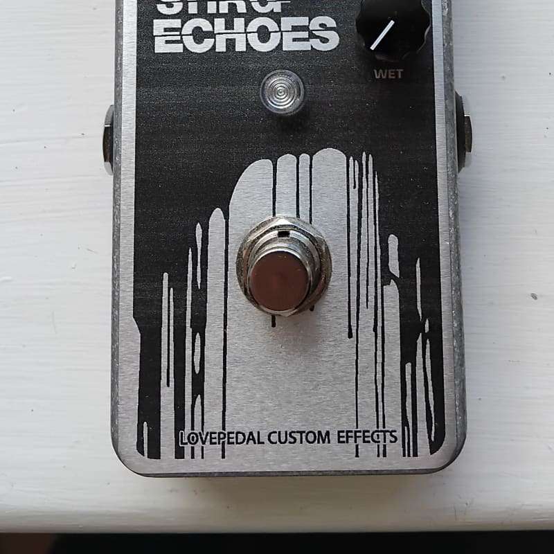 2010s Lovepedal Stir of Echoes Black - used Lovepedal                   Echo   Guitar Effect Pedal