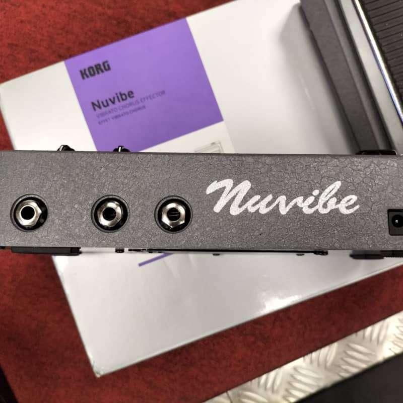 2010s Korg Nuvibe Vibrato/Chorus Effector Pedal Black - used Korg               Vibrato    Chorus   Guitar Effect Pedal