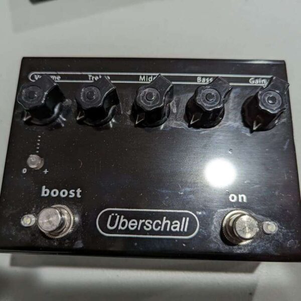 2010s Bogner Uberschall Pedal Black - used Bogner Guitar Effect Pedal