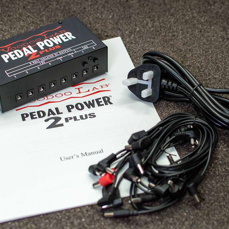 2020s Voodoo Lab Pedal Power 2 Plus Black - used Voodoo Lab              Power        Guitar Effect Pedal