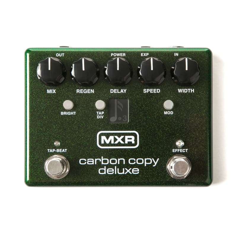 MXR Carbon Copy Deluxe Delay Pedal Carbon - new MXR                Delay      Guitar Effect Pedal