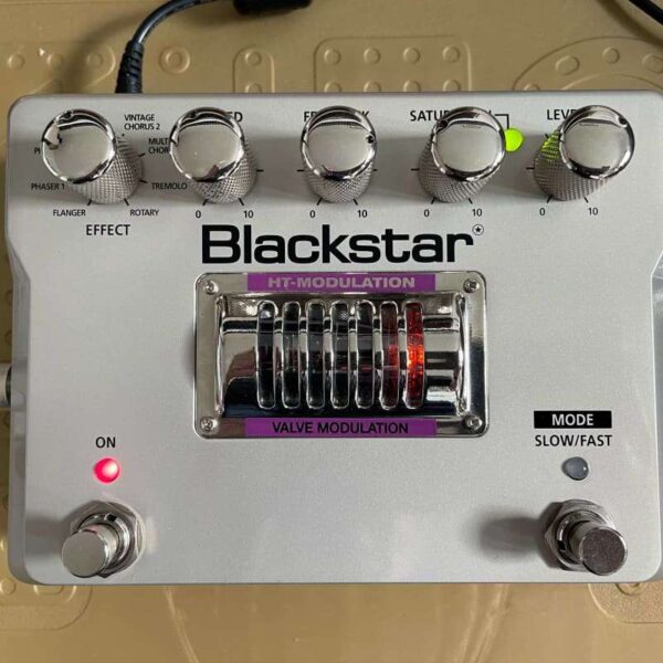 2010s Blackstar HT-Modulation Pedal Silver - used Blackstar Guitar Effect Pedal