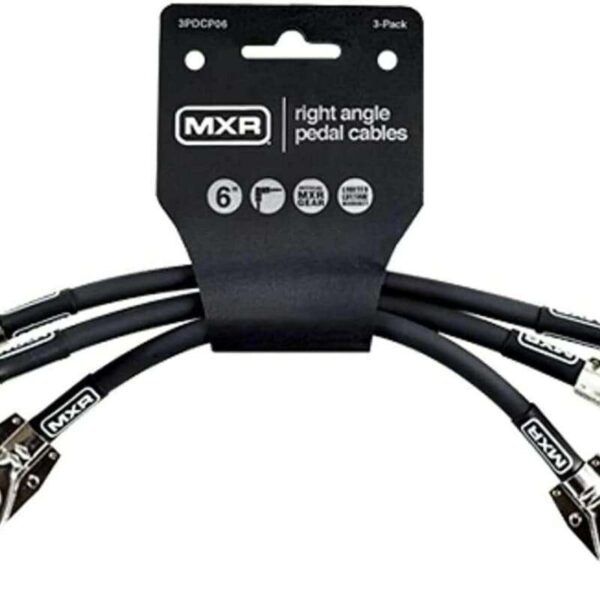 MXR Patch Cable 3 Pack By . Right Angled, Designed For Pedal B... - new MXR Guitar Effect Pedal