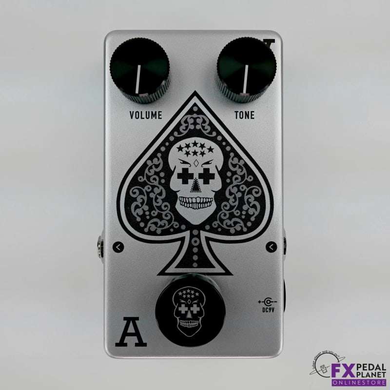 2023 Flattley Guitar Pedals The Ace Grey and Black - new Flattley Guitar Pedals                     Guitar Effect Pedal Guitar Effect Pedal