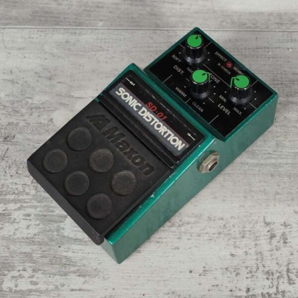 Maxon Maxon Japan SD-01 Sonic Distortion Effects Pedal 1980s - used Maxon Guitar Effect Pedal