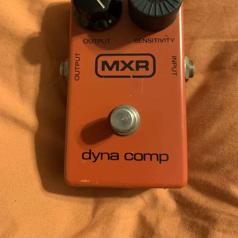 1979 MXR Dyna Comp Compressor Modded Effect Pedal Red - used MXR                     Compressor Guitar Effect Pedal