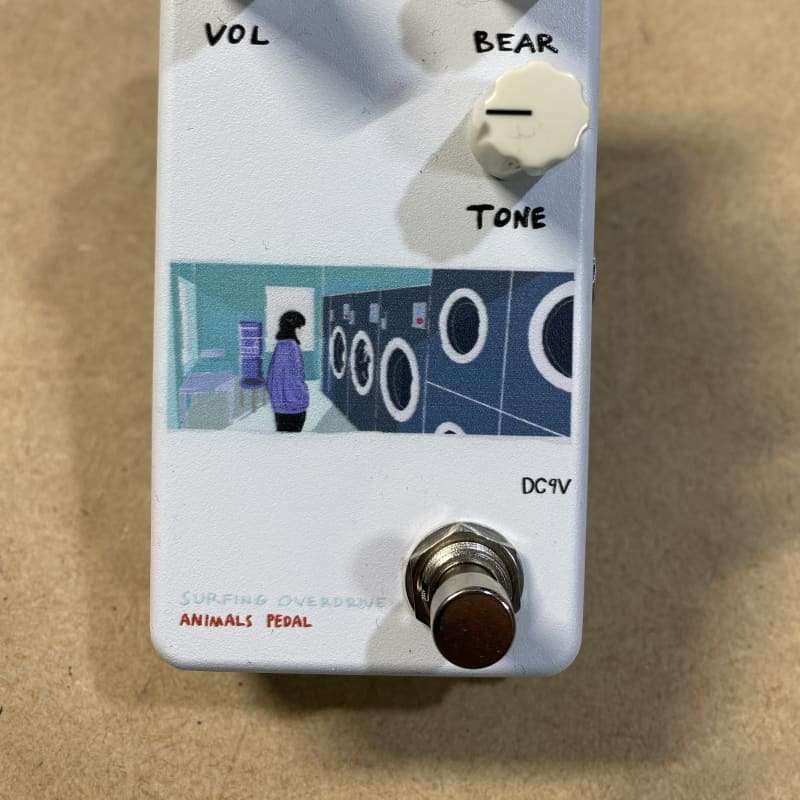 2021 - Present Animals Pedal Surfing Bear Overdrive V2 White G... - used Animals Pedal                  Overdrive    Guitar Effect Pedal