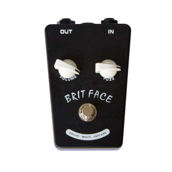 British Pedal Company Dallas Brit Face Fuzz Black BC109A Black - new British Pedal Company Guitar Effect Pedal