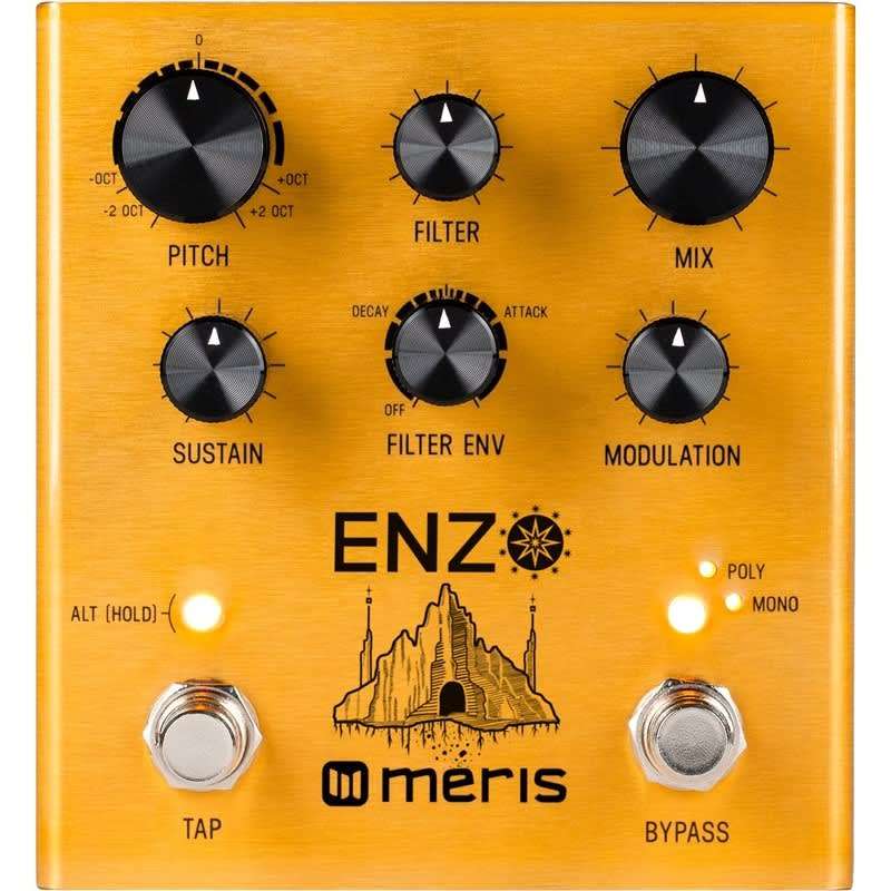 Meris Meris Enzo Multi-Voice Synth Pedal Multi - new Meris                     Synth Guitar Effect Pedal