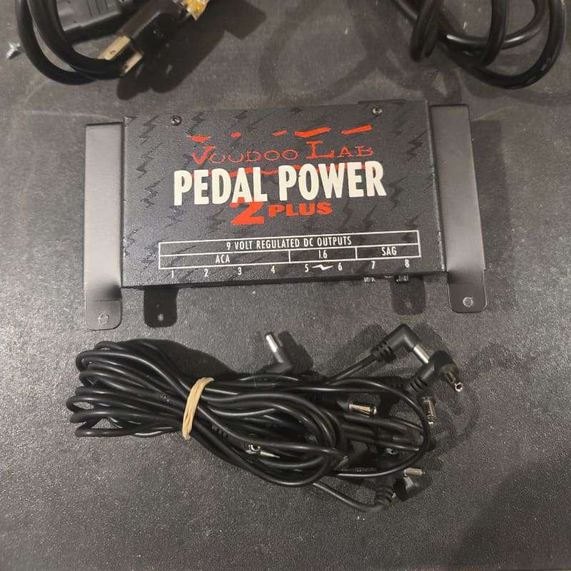 2010s Voodoo Lab Pedal Power 2 Plus Black - used Voodoo Lab              Power        Guitar Effect Pedal