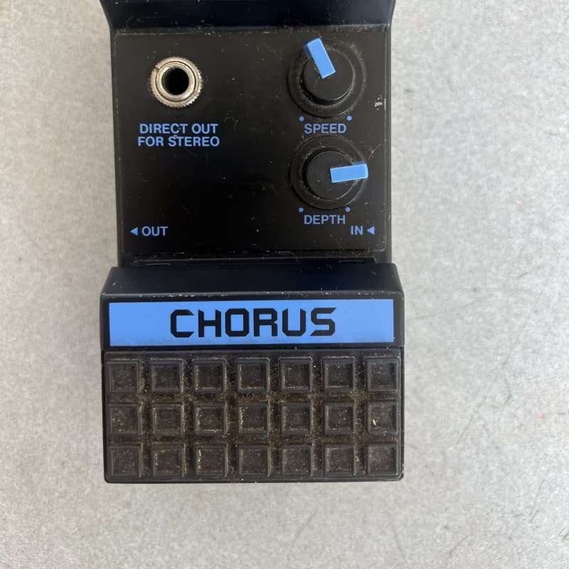 1988 Yamaha CH10 Mii Chorus Pedal Black - used Yamaha                   Chorus   Guitar Effect Pedal