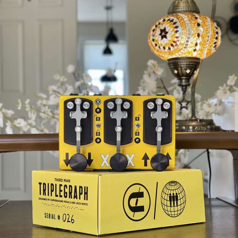 2020 Coppersound Pedals Triplegraph by Jack White Limited Edit... - used Coppersound Pedals                     Guitar Effect Pedal Guitar Effect Pedal