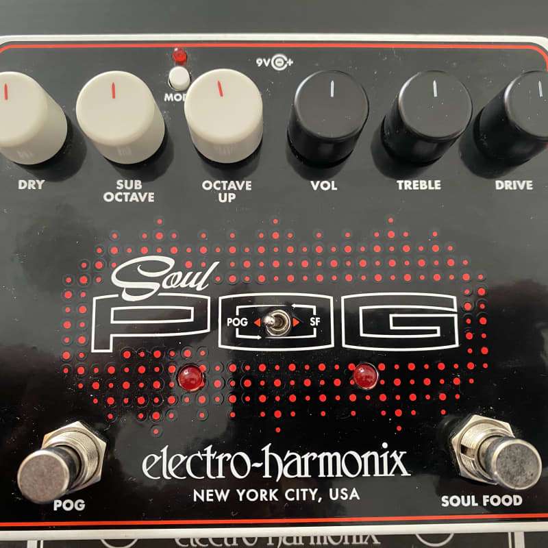 2016 - Present Electro-Harmonix Soul POG Multi-Effects Pedal B... - used Electro-Harmonix                      Multi-Effects Guitar Effect Pedal