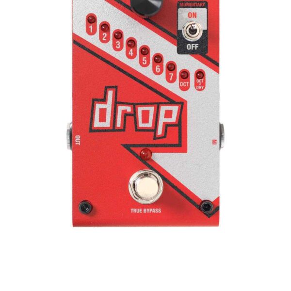 DigiTech Drop Polyphonic Drop Tune -Shift Pedal (return) Pitch - used DigiTech Guitar Effect Pedal