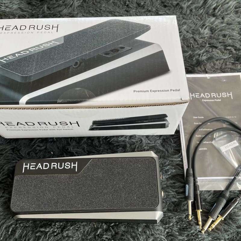 2010s Headrush Expression Pedal Black - used Headrush                     Expression Guitar Effect Pedal