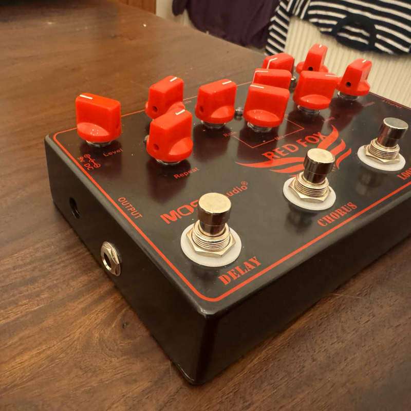 2020s Mosky Audio Red Fox Multi-Effects Pedal Black - used Mosky Audio                      Multi-Effects Guitar Effect Pedal
