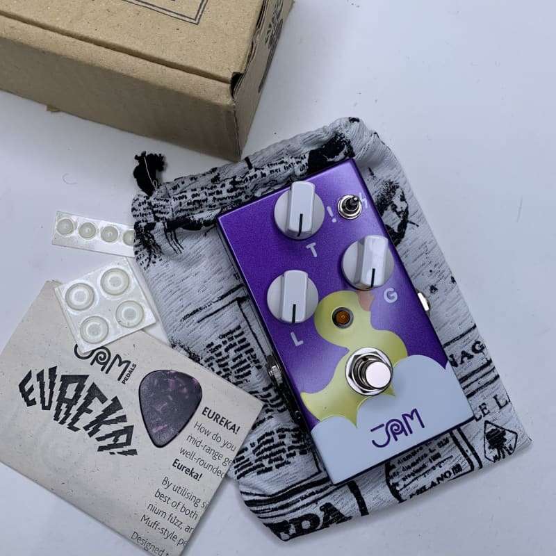2010s JAM Pedals Eureka! Fuzz Hand Painted - used JAM Pedals                   Fuzz   Guitar Effect Pedal