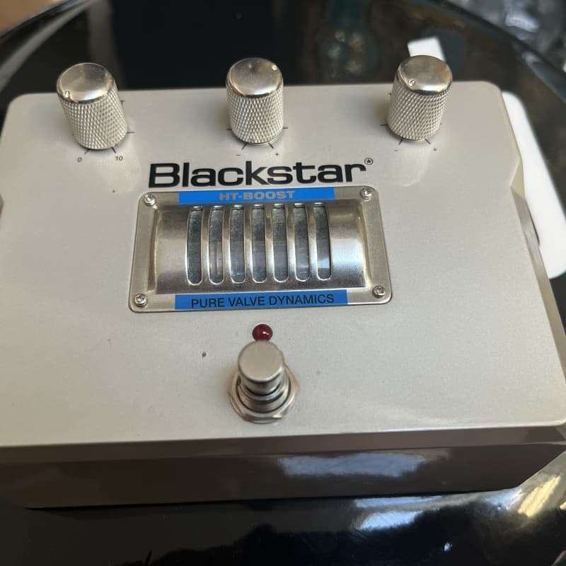 2010s Blackstar HT-Boost Tube Boost Pedal Silver - used Blackstar                     Guitar Effect Pedal Guitar Effect Pedal