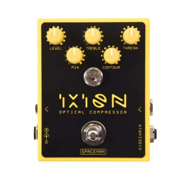 Spaceman Ixion Optical Compressor Yellow Pedal Yellow - used Spaceman Guitar Effect Pedal