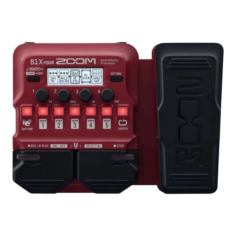Zoom Zoom B1X Four Bass Multi-Effects Pedal Multi - new Zoom                      Multi-Effects Guitar Effect Pedal