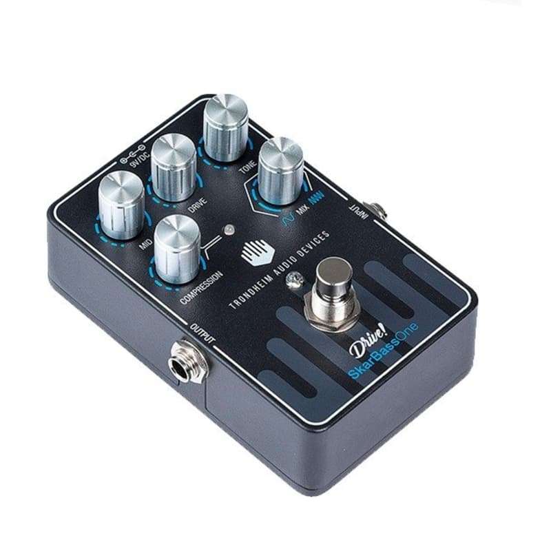 Unknown Trondheim Audio Devices SkarBassOne Pedal Open Box Black - used Unknown                  Overdrive  Bass  Guitar Effect Pedal