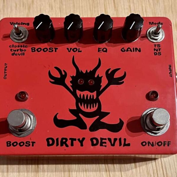 Cool Pedals Dirty Devil Red - used Cool Pedals Guitar Effect Pedal