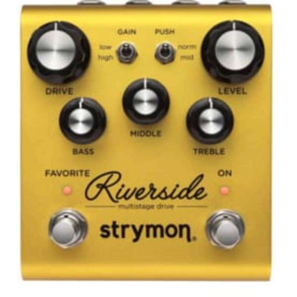 Strymon Riverside Multistage Overdrive Guitar Effects Pedal Multi - new Strymon Guitar Effect Pedal