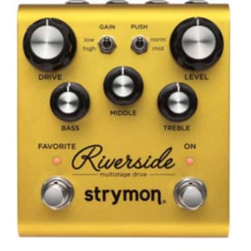 Strymon Riverside Multistage Overdrive Guitar Effects Pedal Multi - new Strymon                  Overdrive    Guitar Effect Pedal