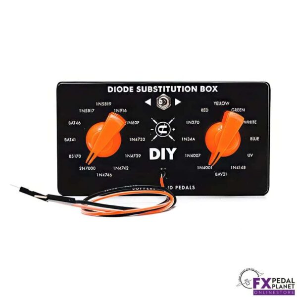 2024 Coppersound Pedals Diode Substitution Box Black - new Coppersound Pedals Guitar Effect Pedal