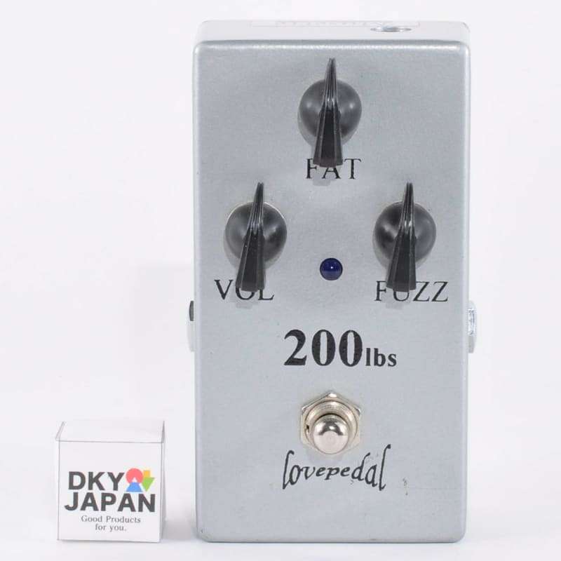 2010s Lovepedal 200lbs Fuzz Silver - used Lovepedal                   Fuzz   Guitar Effect Pedal