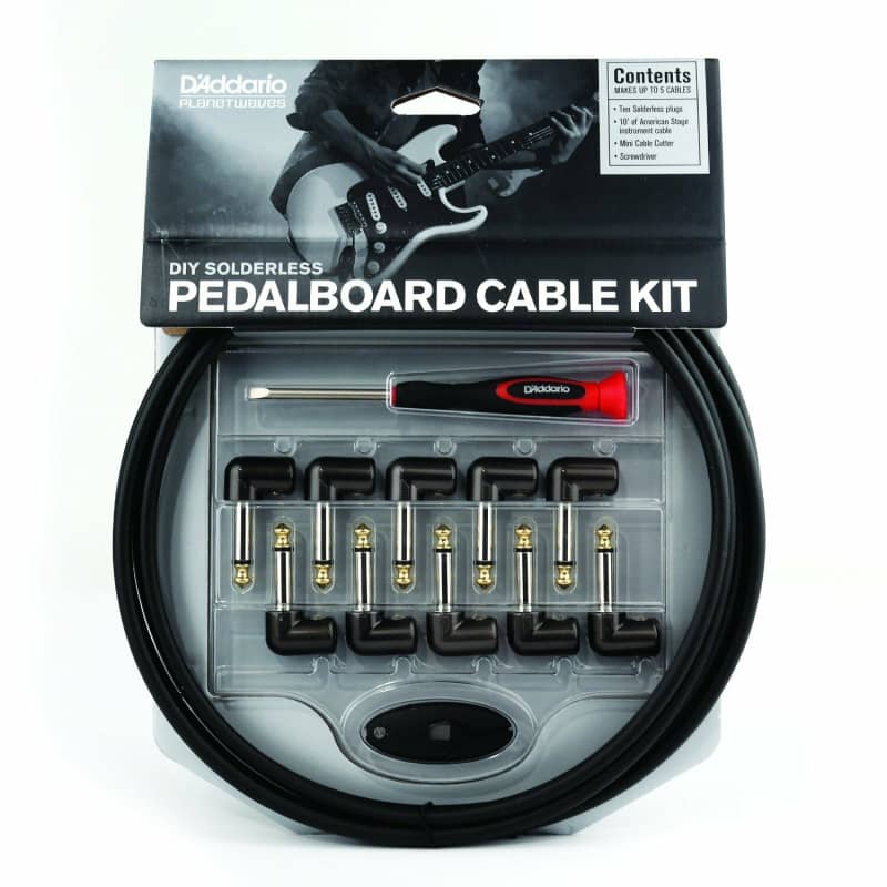 D'Addario PW-GPKIT-10 Solderless Pedal Board Patch Cable Kit C... - new Daddario                     Pedalboard Guitar Effect Pedal
