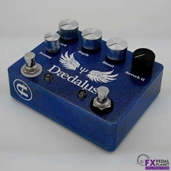 2022 Coppersound Pedals Daedalus Blue Sparkle - new Coppersound Pedals Guitar Effect Pedal