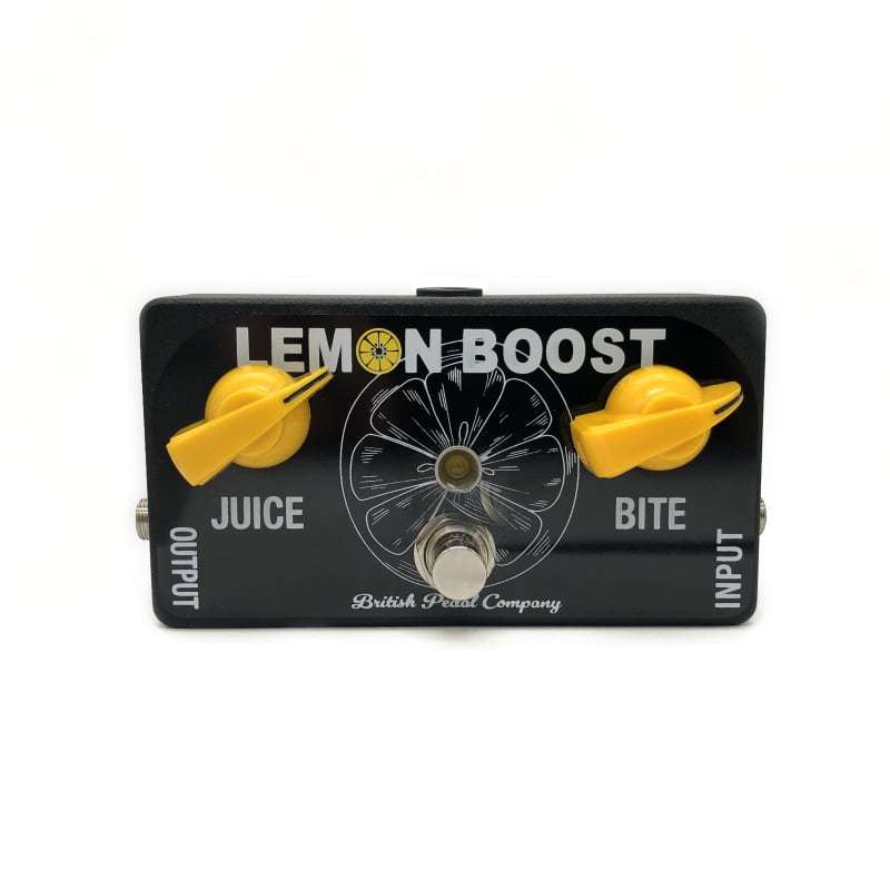 2023 British Pedal Company Lemon Boost THE JOHN SQUIRE STONE R... - new British Pedal Company                     Guitar Effect Pedal Guitar Effect Pedal