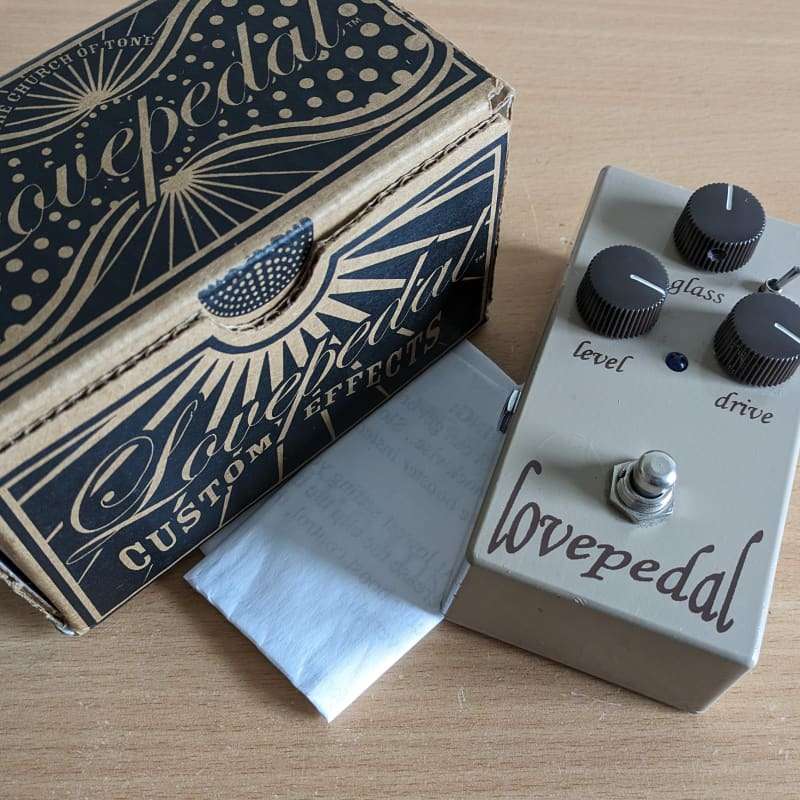 2010 - 2017 Lovepedal Eternity Fuse Tan - used Lovepedal                  Overdrive    Guitar Effect Pedal