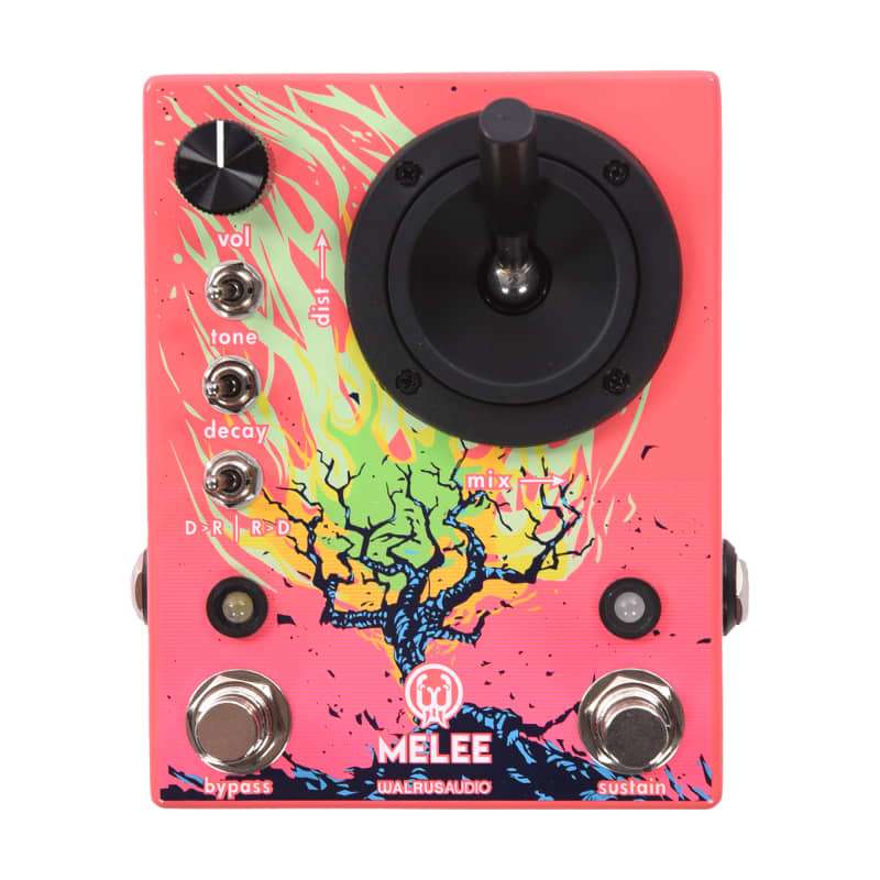 Walrus Audio Wall of Noise Reverb/Distortion Pedal Reverb - used Walrus Audio                 Distortion  Reverb   Guitar Effect Pedal