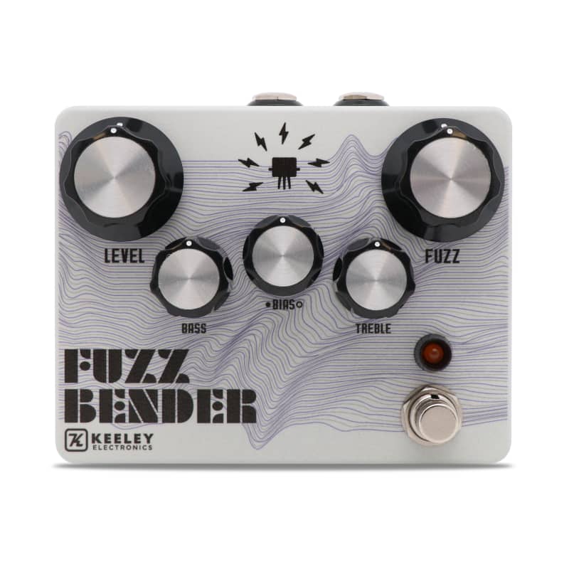 2022 Keeley Keeley Fuzz Bender - White Waves Fuzz Pedal - 2022... - used Keeley                   Fuzz   Guitar Effect Pedal