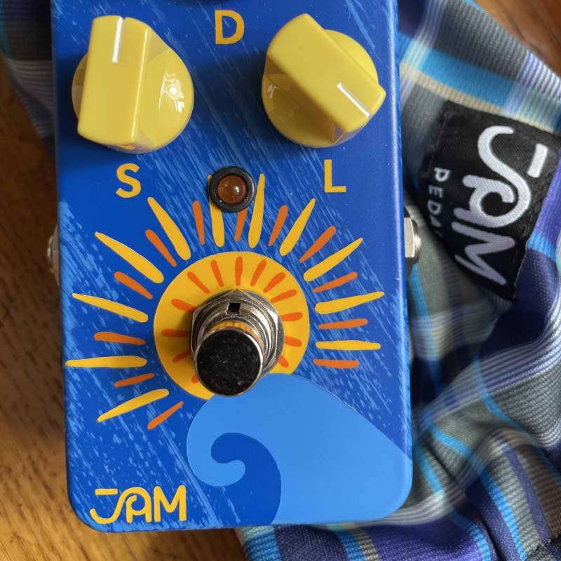 2010s JAM Pedals The Chill Hand Painted - used JAM Pedals                     Analogue Guitar Effect Pedal