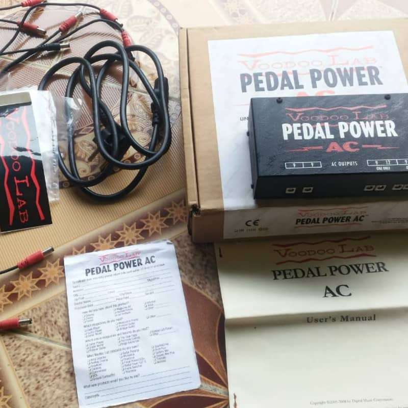 2011 Voodoo Lab Pedal Power AC Black - used Voodoo Lab              Power        Guitar Effect Pedal