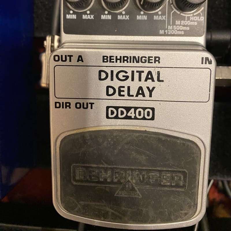 2010s Behringer DD400 Digital Delay Pedal Standard - used Behringer                Delay      Guitar Effect Pedal