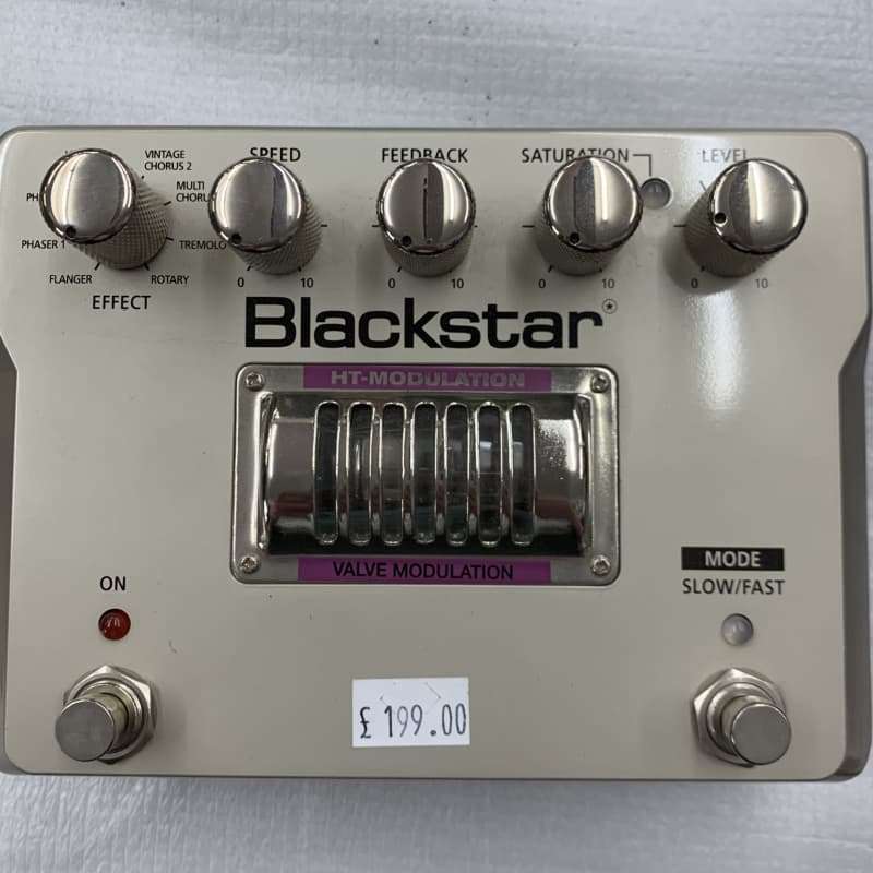 2010s Blackstar HT-Modulation Pedal Silver - new Blackstar               Modulation       Guitar Effect Pedal
