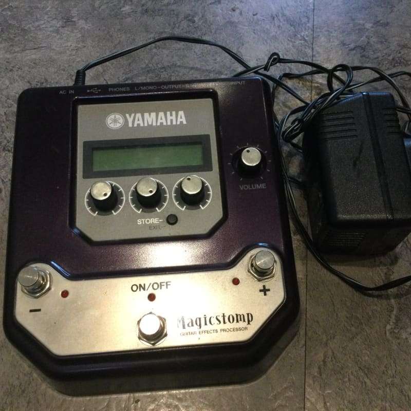 1990s Yamaha MagicStomp UB99 Stereo Multi-Effect Pedal Purple/... - used Yamaha                     Guitar Effect Pedal Guitar Effect Pedal