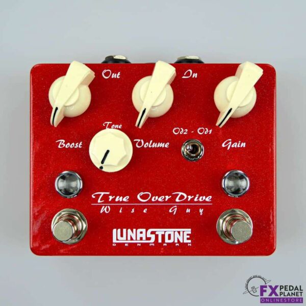 2022 Lunastone Pedals Wise Guy Red - new Lunastone Guitar Effect Pedal