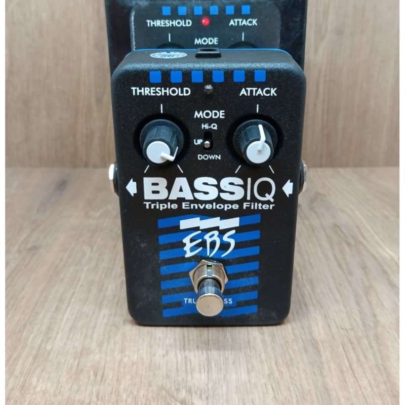2010s EBS BassIQ Triple Envelope Filter Pedal Black - used EBS                     Guitar Effect Pedal Guitar Effect Pedal