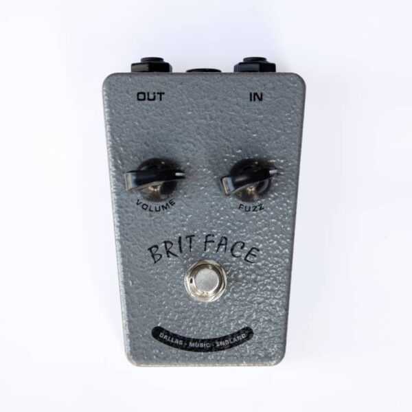 British Pedal Company Dallas Brit Face Fuzz Silver NKT275 Silver - new British Pedal Company Guitar Effect Pedal