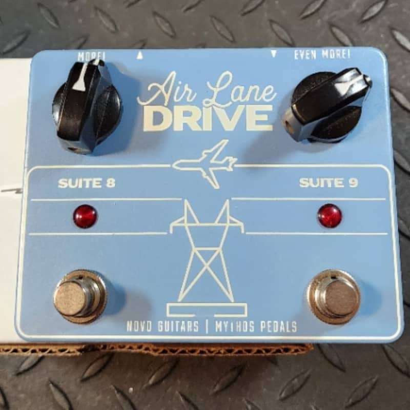 2022 Mythos Pedals Air Lane Drive Sky Blue - used Mythos Pedals                     Guitar Effect Pedal Guitar Effect Pedal