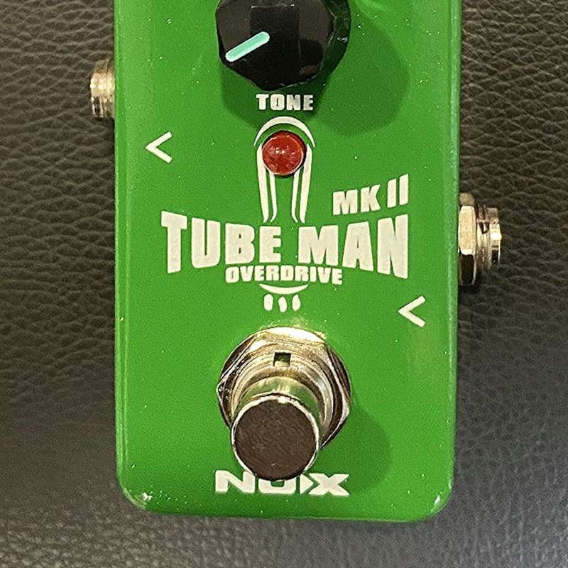 Current NuX NOD-2 Tubeman 2 Overdrive Pedal Green/White - new Nux                  Overdrive    Guitar Effect Pedal