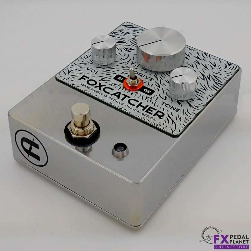 2023 Coppersound Pedals Foxcatcher Fusion Series Chrome Rainbow - new Coppersound Pedals                  Overdrive    Guitar Effect Pedal