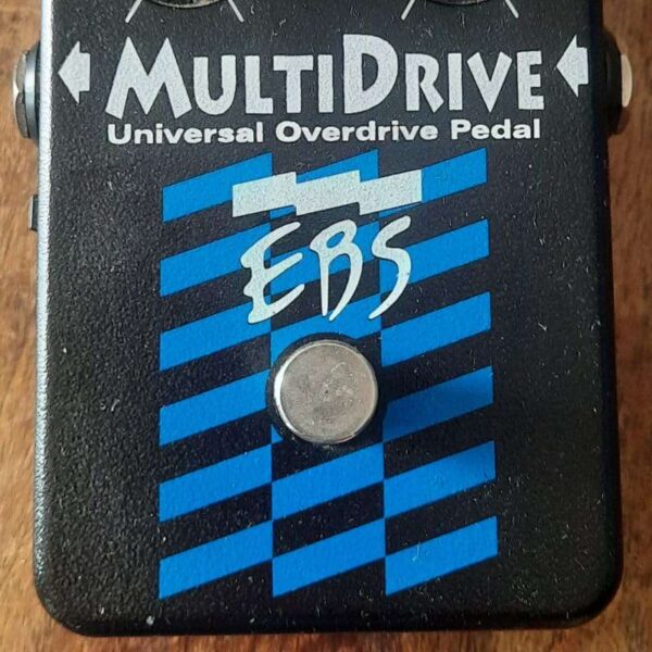 2003 EBS Multidrive Universal Overdrive Pedal Metal Black - used EBS Guitar Effect Pedal