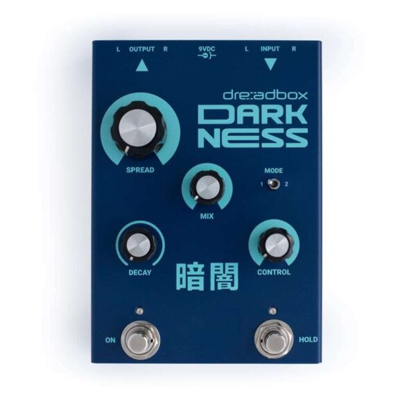 Dreadbox Dreadbox Darkness Stereo Digital Reverb Pedal Reverb - new Dreadbox Guitar Effect Pedal